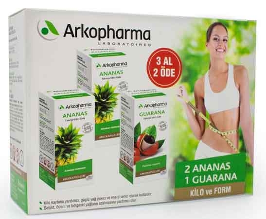 Arkopharma Ananas & Guarana Set Ananas + Guarana